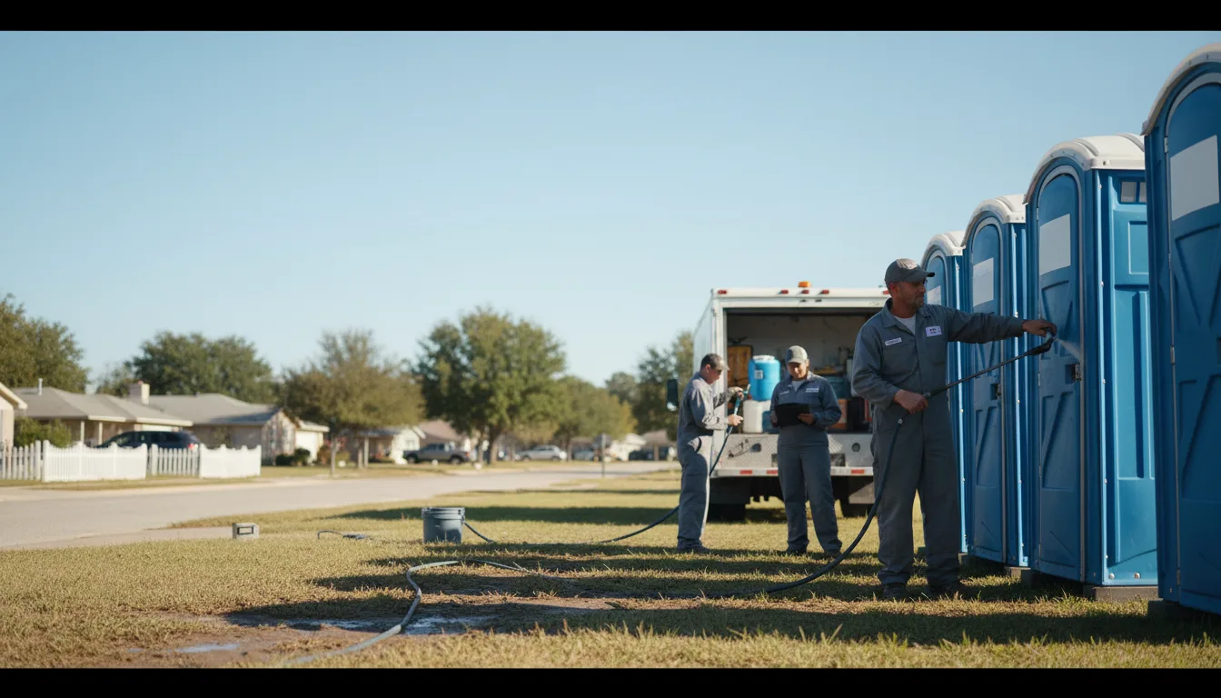 Long-Term Portable Toilet Rental in Farwell, MI near me